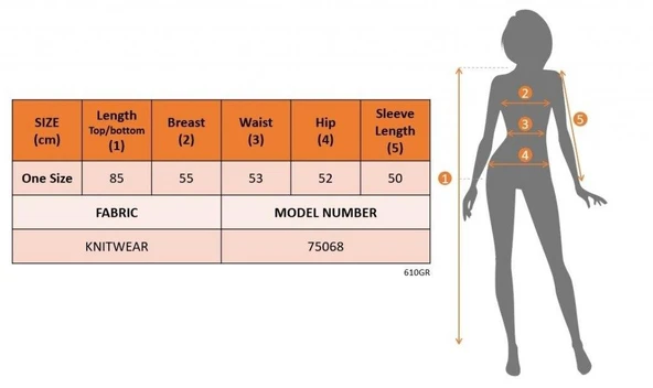 Kadın Uzun Kollu Degaje Yaka çizgili Sonya Iplik Mini Boy Triko Elbise (kemersiz) - Resim 6