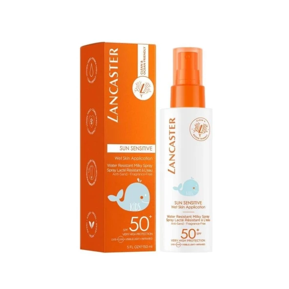 Lancaster Sun Sensitive Kids Milky Spray SPF50+ Çocuk Güneş Koruyucu 150ML ürün görseli