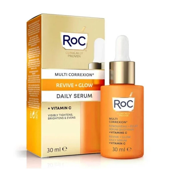 Roc Multi Correxion Revive Glow Aydınlatıcı Günlük Yüz Serumu 30ML ürün görseli 1