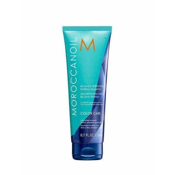 Moroccanoil Color Care Sarı Saçlar için Mor Şampuan 200ML ürün görseli 1