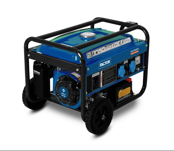 Factor KGL3500CE Benzinli Jeneratör İpli-Marşlı 3.5 KVA