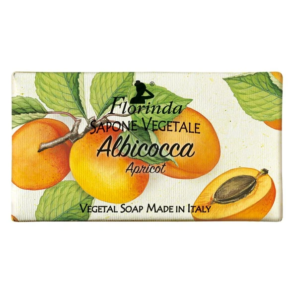 Florinda Fruits Kayısı Aromalı Bitkisel Sabun 100 Gr - 1