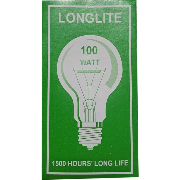 Longlıte Halojen Ampul E27 100W ürün görseli 1