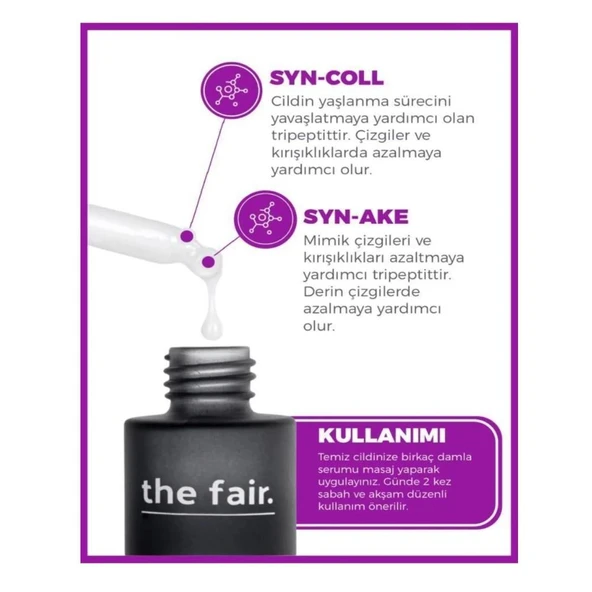 The Fair Lift-Up Now Sıkılaştırıcı Yüz Bakım Serumu 30ML - Resim 3