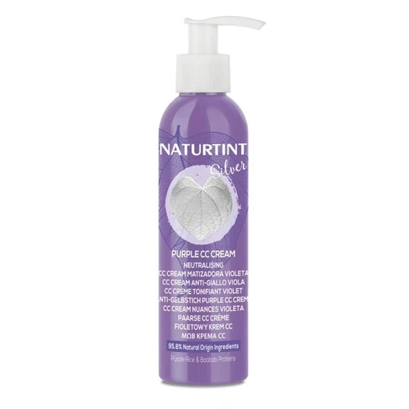 Naturtint Silver Purple CC Cream Durulanmayan Saç Kremi 200ML ürün görseli