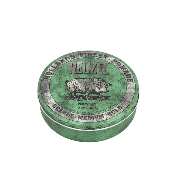 Reuzel Green Pomade Grease Kalın Telli ve Kıvırcık Saçlar için 340Gr ürün görseli