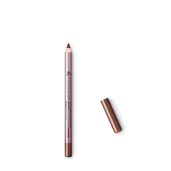 Best Color Matita Labbra Semipermanente Lips Game 03 Brownie Dudak Kalemi - Resim 2