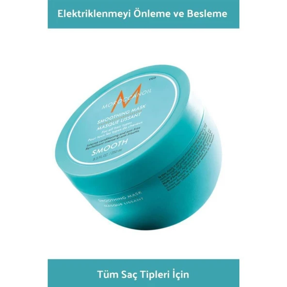 Moroccanoil Smoothing Yatıştırıcı Saç Bakım Maskesi 250ML ürün görseli 1