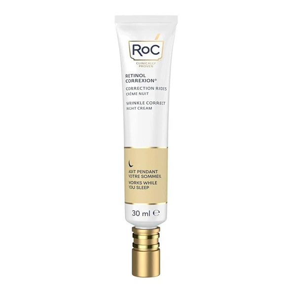 Roc Retinol Correxion Wrinkle Correct Yaşlanma Karşıtı Gece Bakım Kremi 30ML - Resim 2