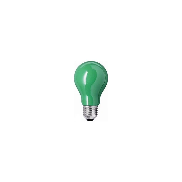 Osram Classic Ampul E27 25W 230V Yeşil ürün görseli 1