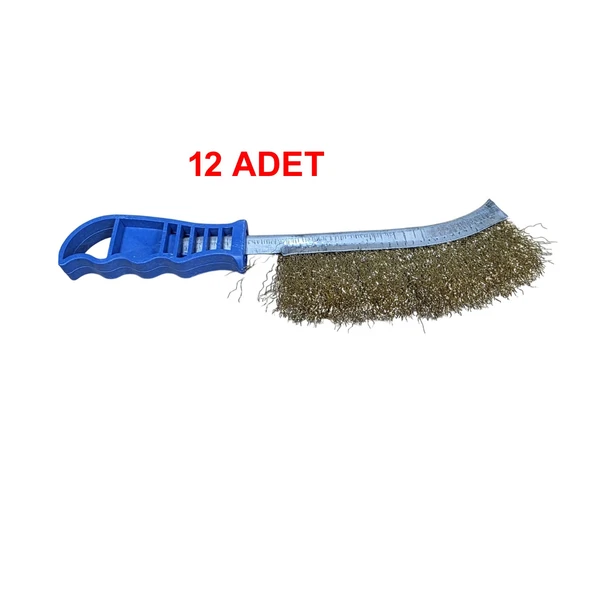 JUNİOR 260MM PLASTİK SAPLI TEL FIRÇA 12 ADET - 3