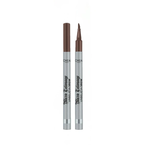 L'Oreal Paris Unbelieva Brow Micro Tatouage Kaş Kalemi - 108 Dark Brunette ürün görseli 1