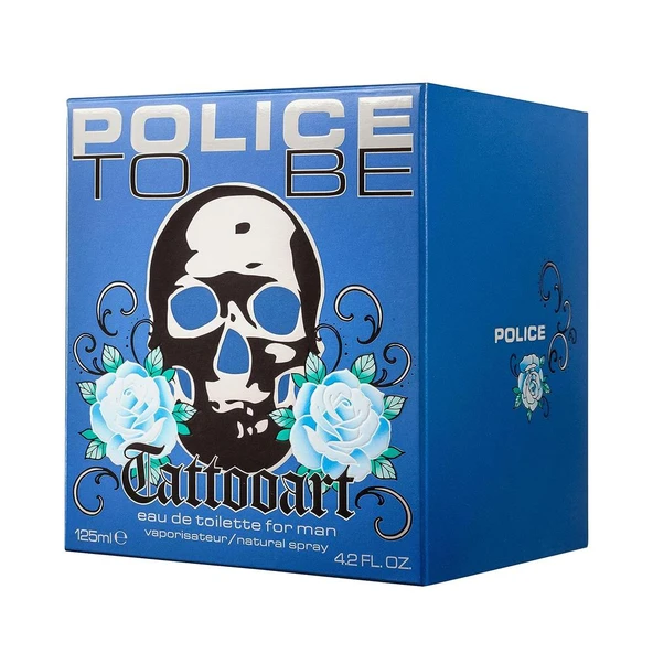 Police To Be Tattooart For Man EDT Erkek Parfüm 125ML - 4
