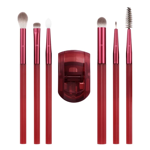 Real Techniques RT-0961 Solar Power Molten Limited Edition Metalik Göz Makyaj Fırça Seti - Resim 3