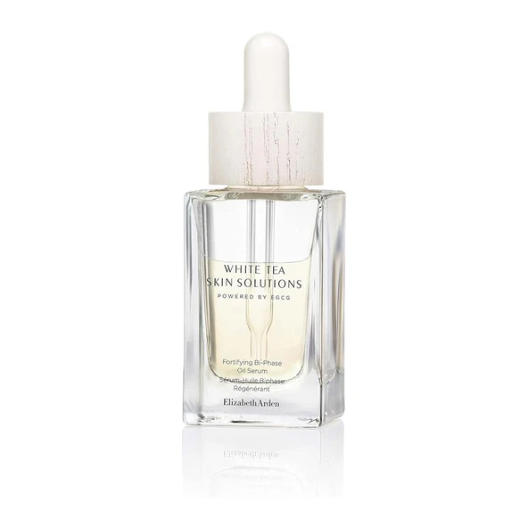 Elizabeth Arden White Tea Skin Solutions Fortifying Bi-Phase Oil Serum 30ML - Resim 2