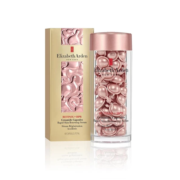 Elizabeth Arden Retinol + HPR Ceramide Capsules Rapid Skin Renewing Serum 60 Kapsül ürün görseli 1