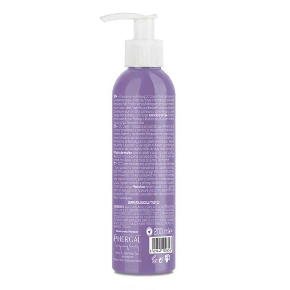 Naturtint Silver Purple CC Cream Durulanmayan Saç Kremi 200ML - Resim 2