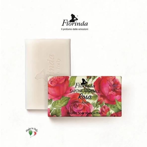 Florinda Flowers Gül Bitkisel Sabun 100 Gr - Resim 2