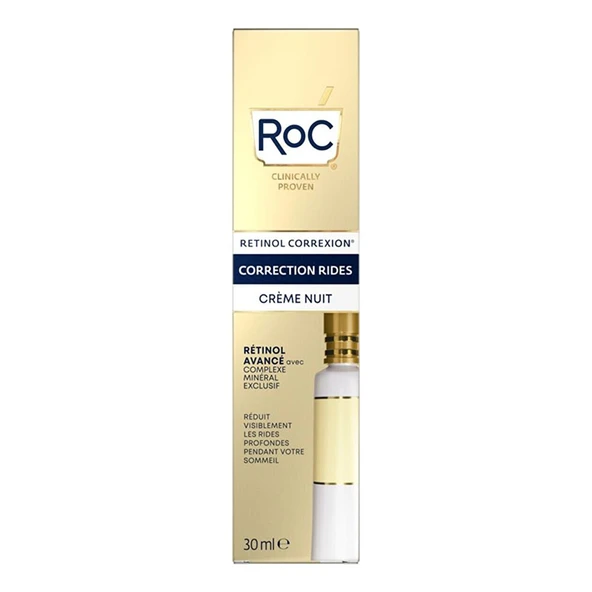 Roc Retinol Correxion Wrinkle Correct Yaşlanma Karşıtı Gece Bakım Kremi 30ML - Resim 3