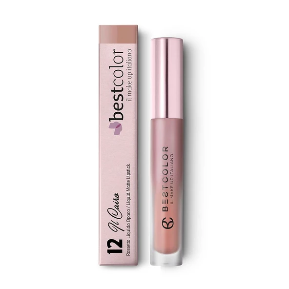 Best Color Invincible Matte Liquid 12 Kahire Likit Ruj 4ML ürün görseli