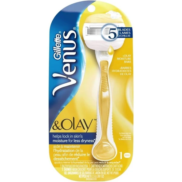 Gillette Venus Comfortglide Olay Kadın Tıraş Makinesi Tekli - 1