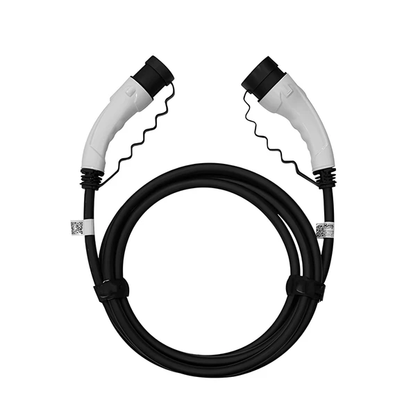 (3 Metre) Araç Şarj Kablosu 22 kW 3 Faz Type-2 Soket Elektrikli Çift taraflı Soketli Tak Çıkart ürün görseli