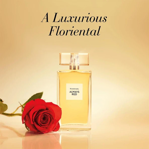 Elizabeth Arden Always Red EDT Kadın Parfümü 100ML - Resim 3