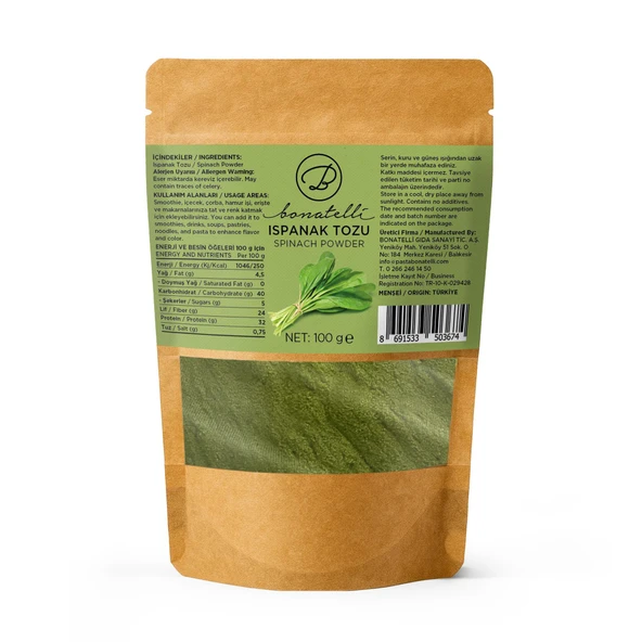 Ispanak Tozu 100 G - 1