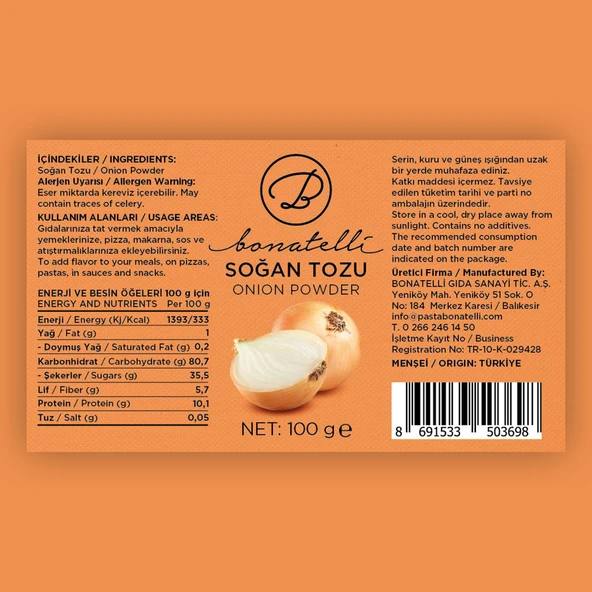 Soğan Tozu 100 G - 2