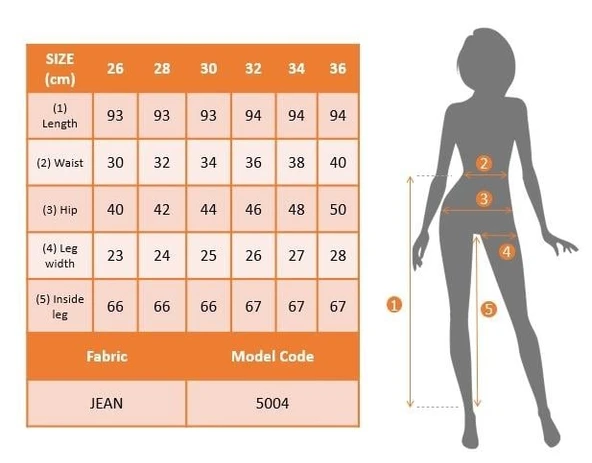Likralı Yüksek Bel Jean Pantolon - 4
