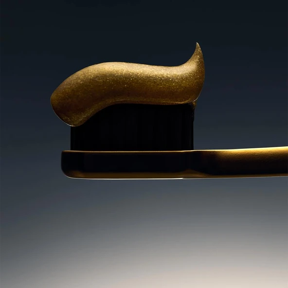 Aurezzi Peppermint Nane Aromalı 24K Altın Parçacıkları Hidroksiapatit Diş Macunu 75ML - Resim 2