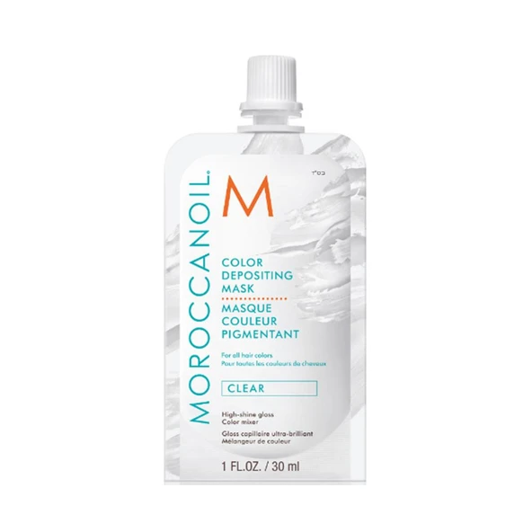 Moroccanoil Color Depositing Mask Clear Renk Tazeliyici Saç Maskesi 30ML ürün görseli 1