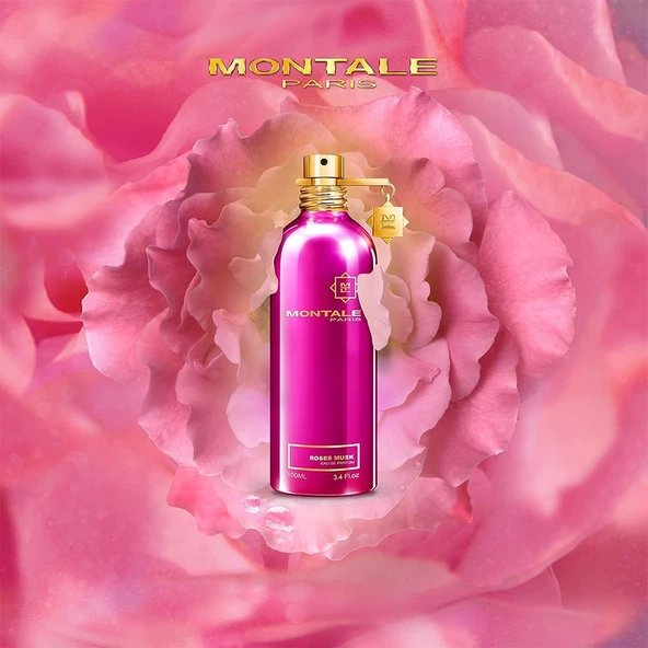 Montale Roses Musk EDP Kadın Parfüm 100ML - Resim 3