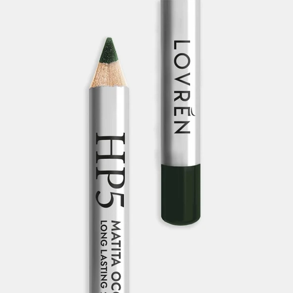 Lovren HP5 Metallic Green Long Lasting 24 saat Kalıcı Metalik Yeşil Göz Kalemi - Resim 2