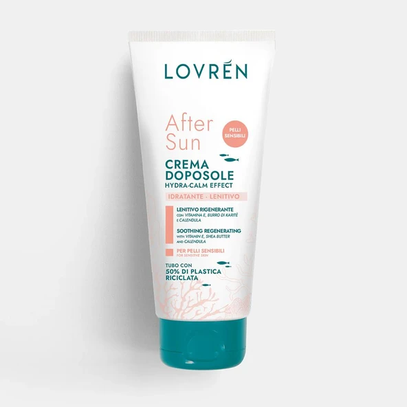 Lovren Solaire After Sun Cream Hydra Calm Güneş Sonrası Krem 200ML - 1