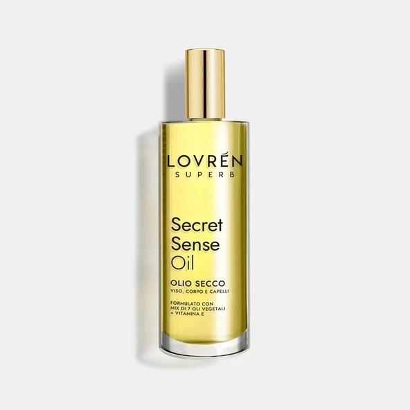 Lovren SuperB Secret Sense Oil Yüz Vücut ve Saç İçin Nemlendirici Yağ 100ML ürün görseli 1