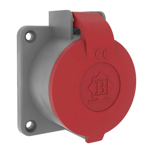 Bemis Kauçuk Priz Ip44 32A Makine 3P+E ürün görseli 1