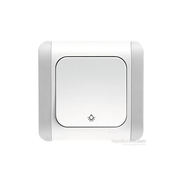 Viko Kardelen Beyaz lıght Kordonlu-Beyaz 90511303