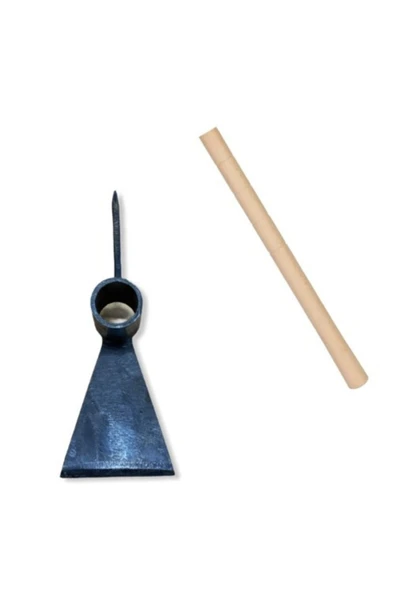 Küçük Çift Taraflı Baltalı Kazma - Dövme Çelik - Saplı - 1