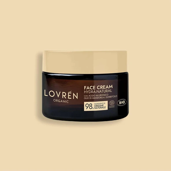 Lovren Organic 07 Hydra-Natural Face Cream Nemlendirici Yüz Kremi 50ML ürün görseli 1