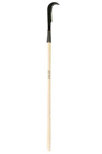 Ahşap Saplı Orta Tahra Ot Biçme Budama 120 cm Saplı - 1
