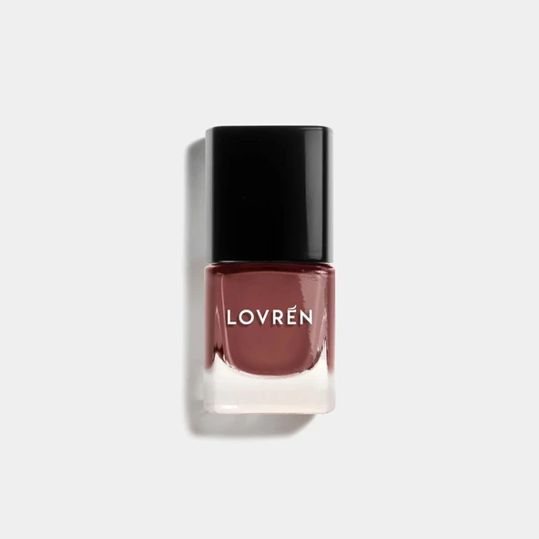 Lovren S13 Nail Polish Dark Mauve Koyu Leylak Oje 5ML ürün görseli 1