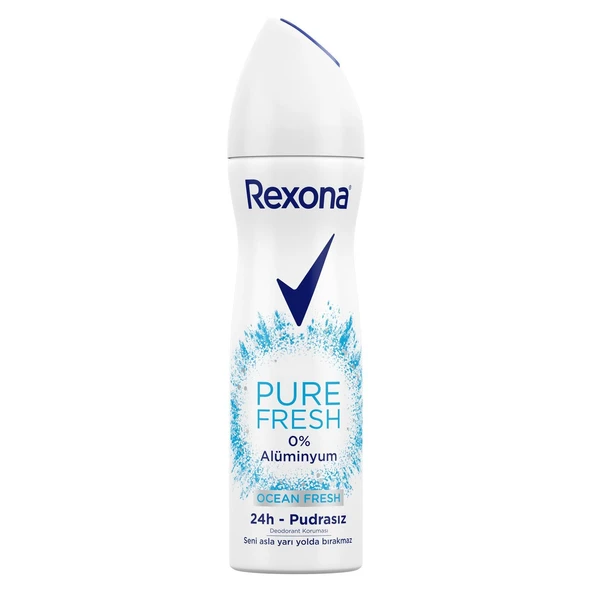 Rexona Kadın Deodorant Ocean Fresh 150ML - Resim 2