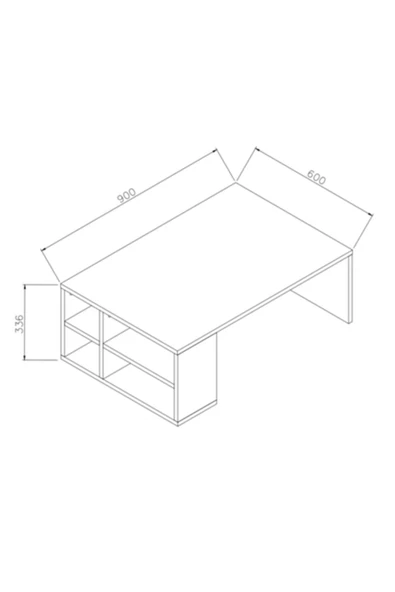 Decormet Defne Sehpa Patara - Resim 9