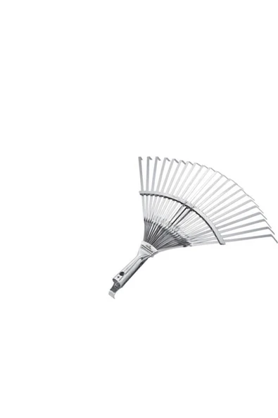 Ayarlı Metal Çim Ve Yaprak Toplama Tırmığı Yelpaze Tırmık - 1