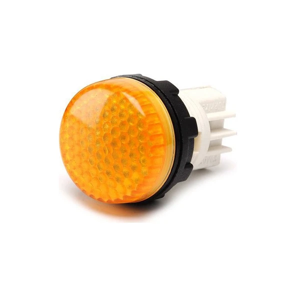 Emas S222X Ø22 220V.Korumalı.Sinyal Lambası Sarı ürün görseli 1