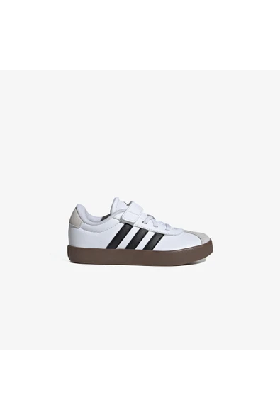 adidas Vl Court 3.0 Skateboarding Çocuk Beyaz Sneaker ID9155 - 1
