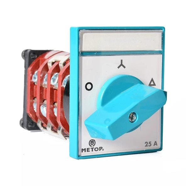 Metop Pako Şalter Yıldız Üçgen 3P 25A Mt031 ürün görseli 1