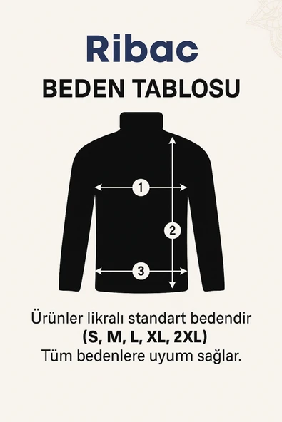 ribac Erkek Yarım Boğazlı Triko Kazak - 5