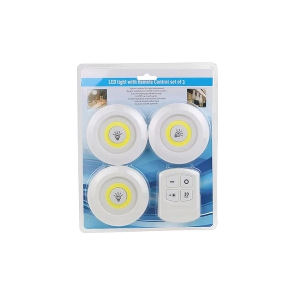Uzaktan Kumandalı Yapışkanlı LED Spot Lamba Kamp Lamba ürün görseli 1
